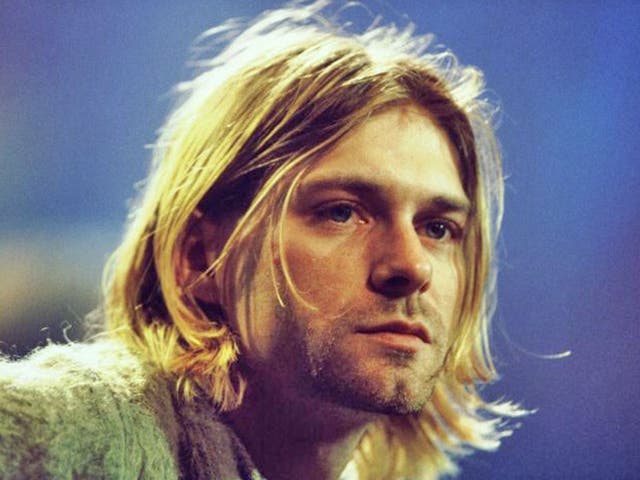 Kurt Cobain of Nirvana in 1993