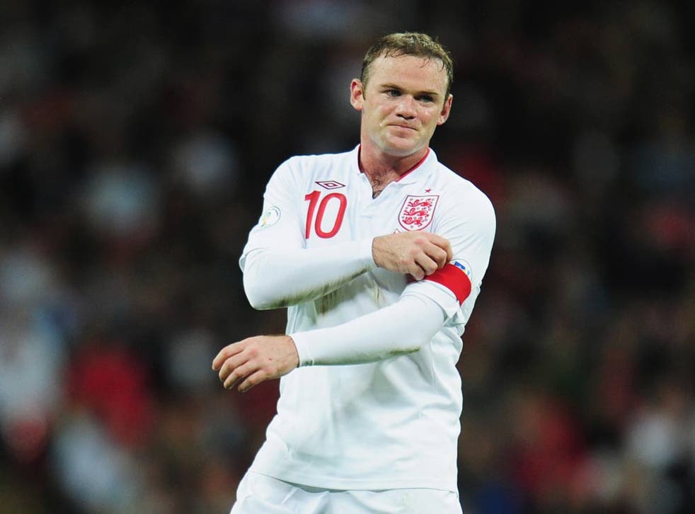 England and Manchester United striker Wayne Rooney