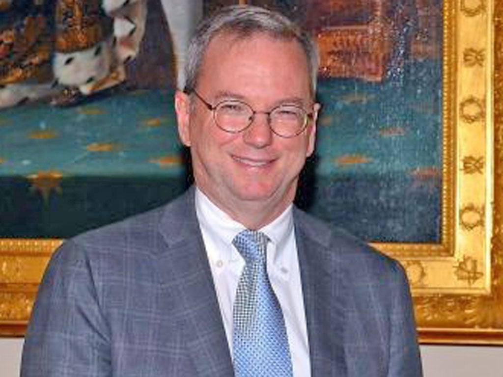 Eric Schmidt argues any levy would hurt internet users
