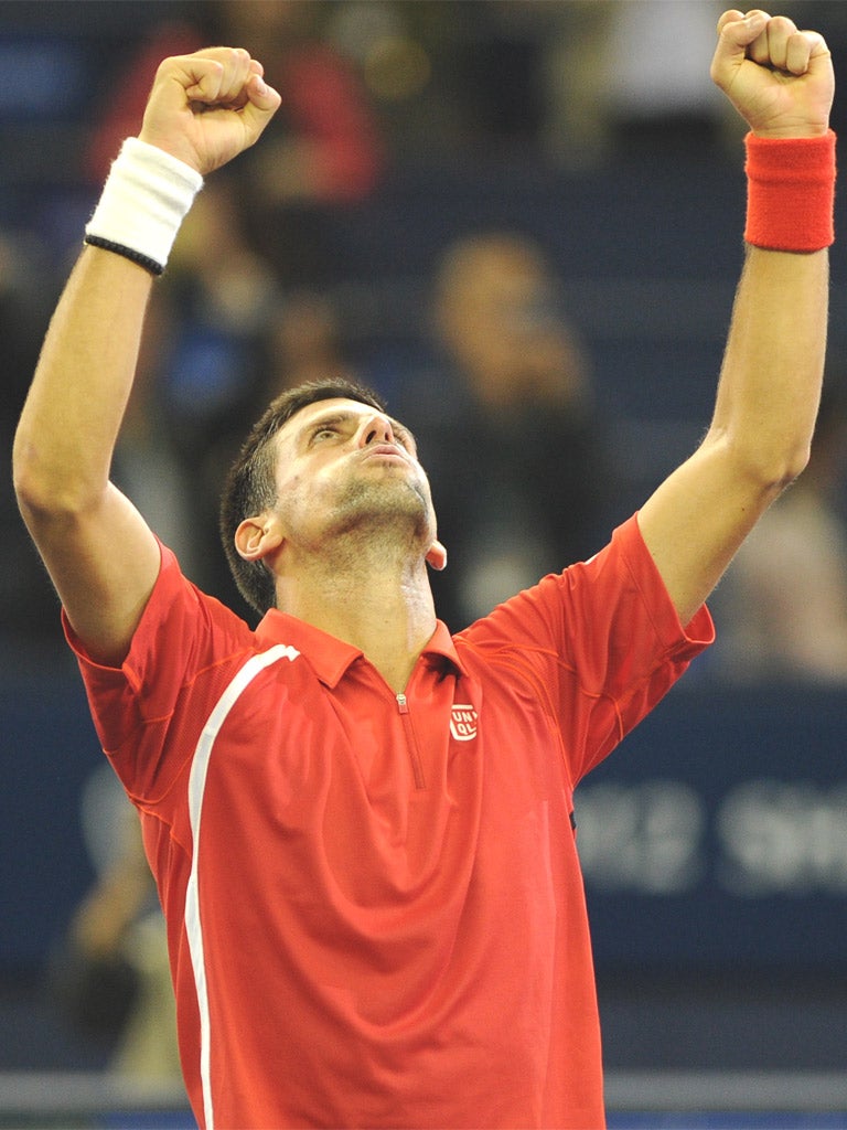 Novak Djokovic has won 70 out of 81 matches this year, earning over £5m