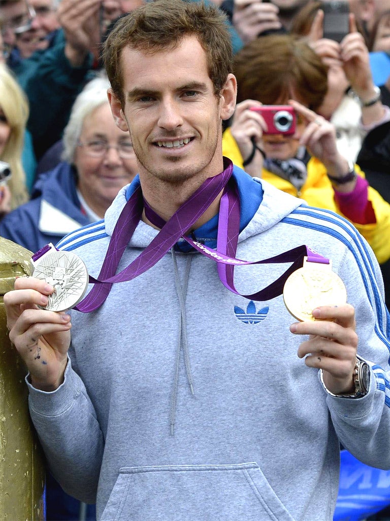 Olympic double medallist Andy Murray has a new fitness regime