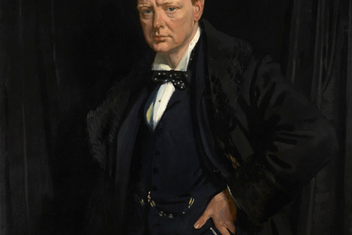 Portrait of Winston Churchill 'in crisis' to go on public display | The ...