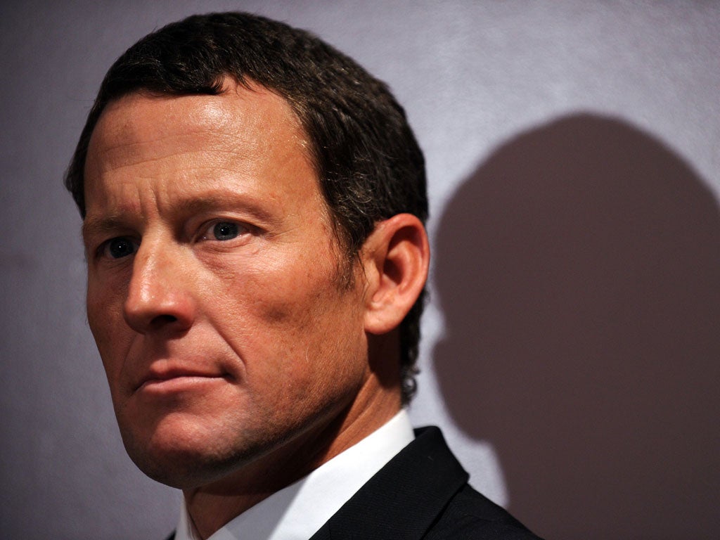 Shamed: Lance Armstrong was stripped of his titles, and now an effigy of his likeness will be burned on Guy Fawkes' night