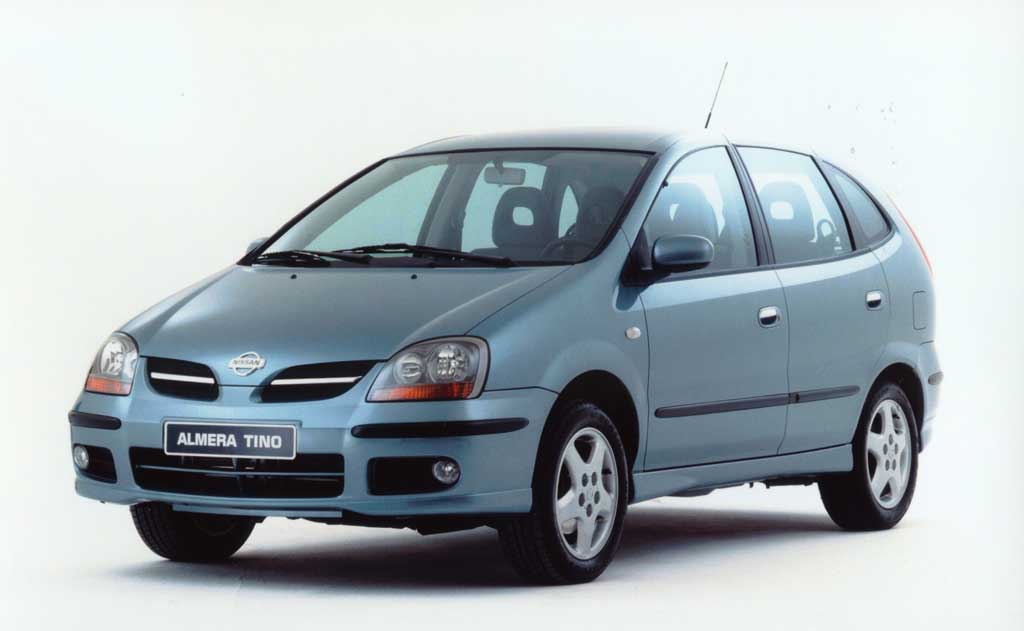 Great value: The Nissan Almera Tino is a very useful compact people carrier, which is better to live with than look at