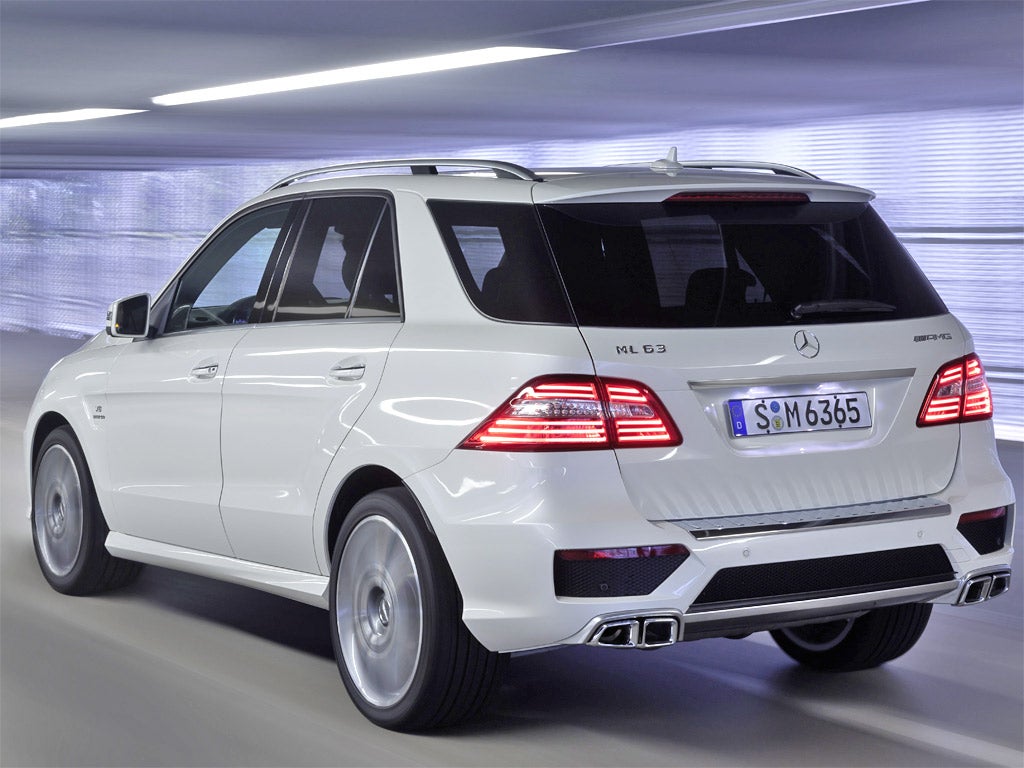 'Naffing fast': the Mercedes ML63 AM G