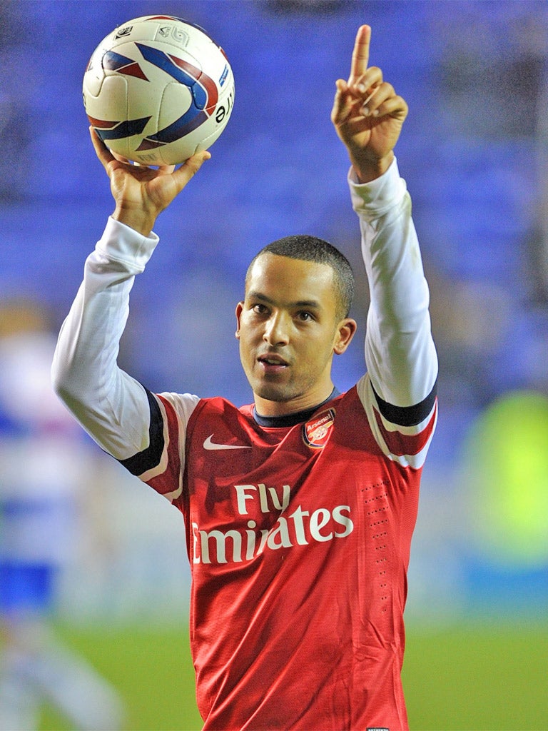 Walcott is eager to play a central attacking role for Arsenal