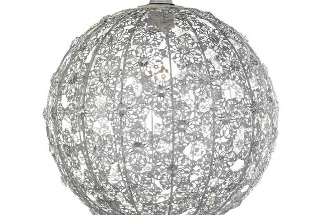 <p>1. Lace ball pendant shade</p>

<p>?36.98, B&Q. A cut-out lampshade diffuses the light and casts lacy shadows. 0845 609 6688, diy.com</p>