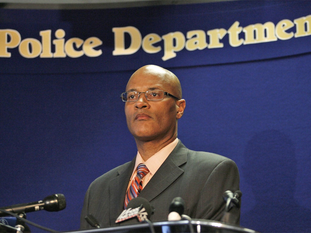 Oakland police chief Howard Jordan
