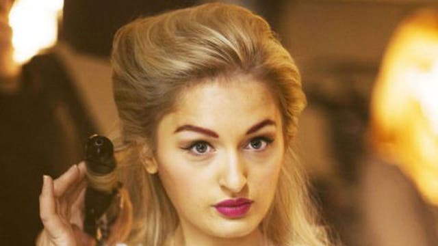 Louise Wedderburn, 19, who has a rare genetic condition which causes each of her joints to lock as the muscle turns into bone