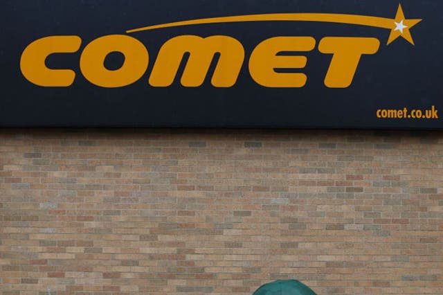 Around 6,500 retail jobs were under threat today as electricals chain Comet became the latest casualty on the high street