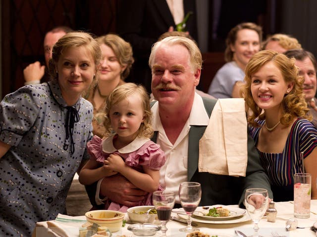 The joy of sects: Amy Adams, Philip Seymour Hoffman and Jillian Bell star in 'The Master'