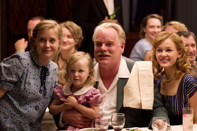The joy of sects: Amy Adams, Philip Seymour Hoffman and Jillian Bell star in 'The Master'