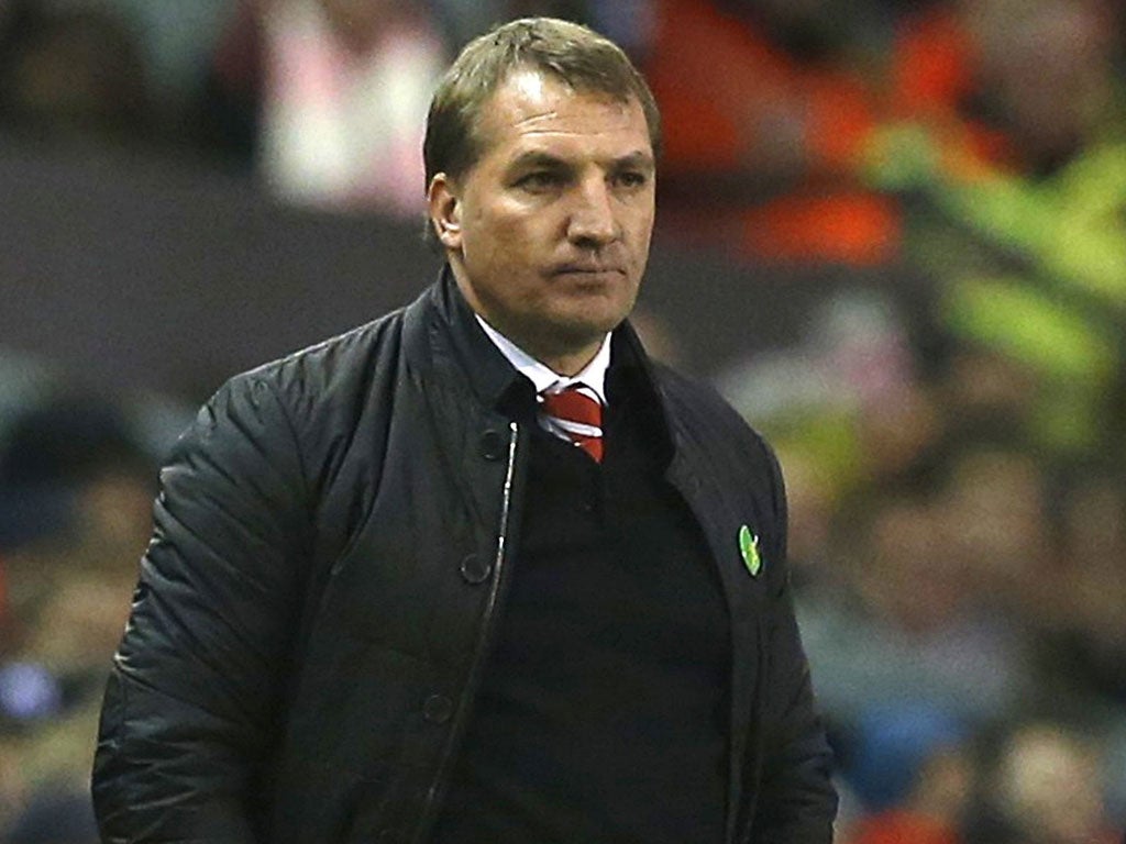 Brendan Rodgers: The manager criticised the attitude of some players