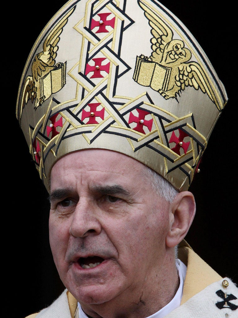Cardinal O'Brien described same-sex marriage as 'grotesque'
