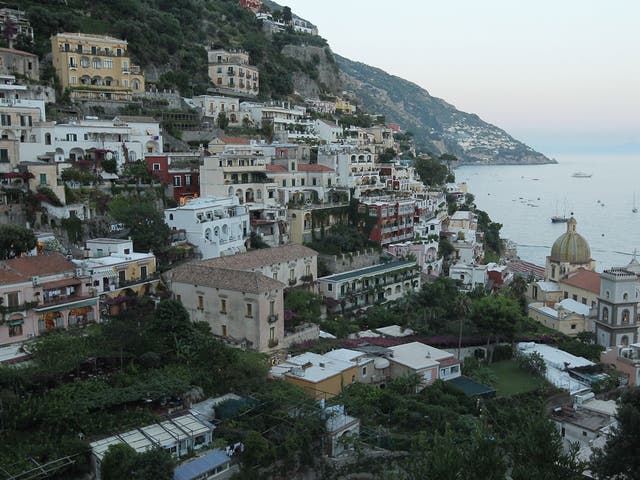 Shell out: fresh seafood is on the menu in Positano