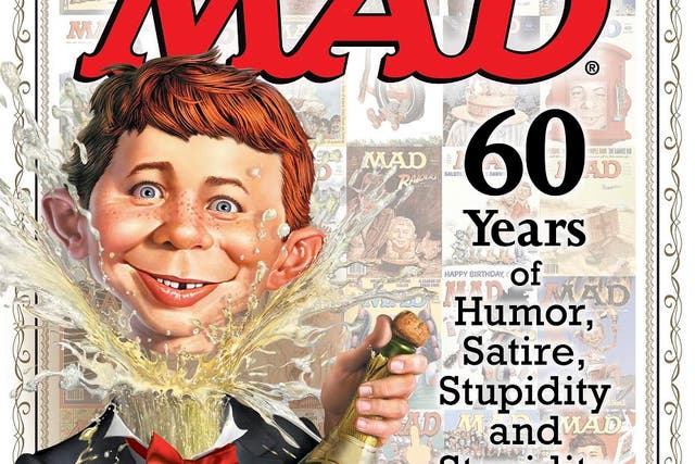 MAGAZINE MAD: "Totally MAD: 60 Years of Humor, Satire, Stupidity and Stupidity" is designed to be nostalgic for former readers while encouraging a new generation of readers. 