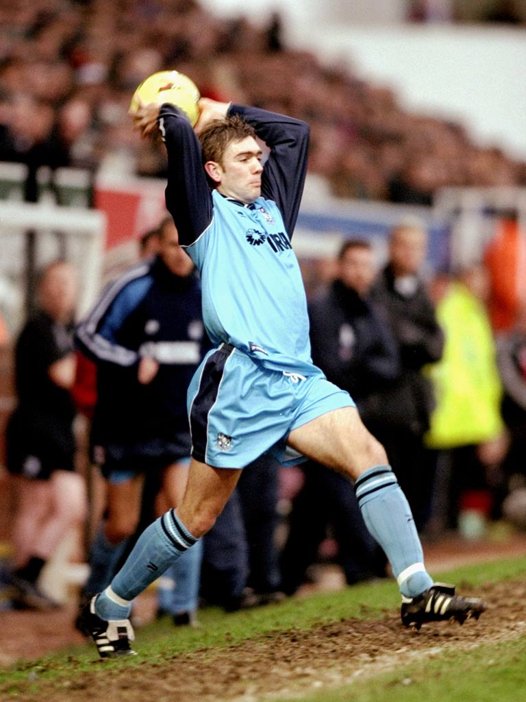 Dave Challinor pictured with Tranmere during his playing days