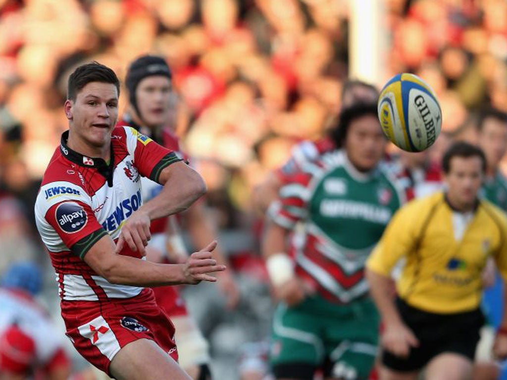 Gloucester’s Freddie Burns will want to carry on his good form against Quins