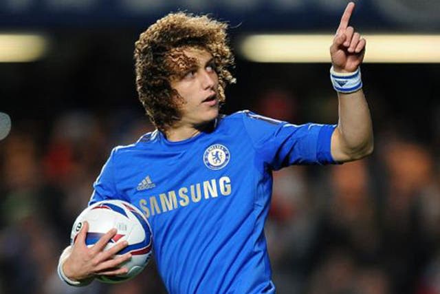 David Luiz is a doubt for today’s match against Swansea