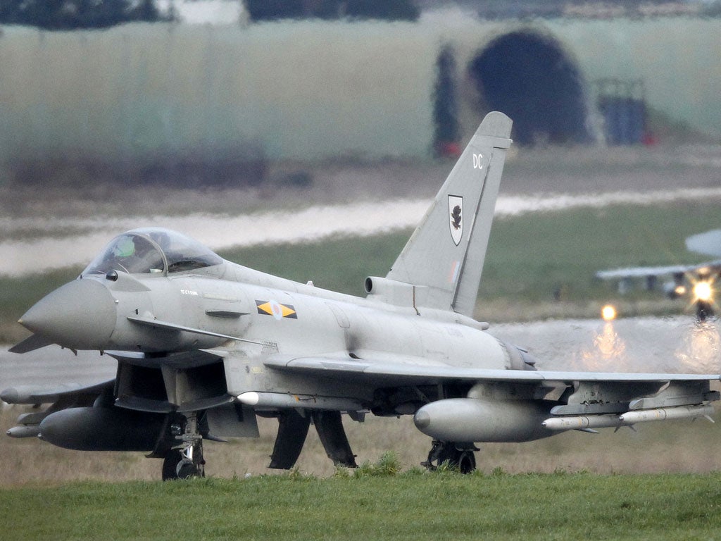 Prime Minister David Cameron is considering stationing warplanes in the Persian Gulf amid rising tension in the region