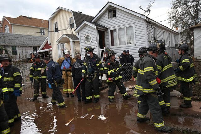 The clear-up after Hurricane Sandy is causing frustration