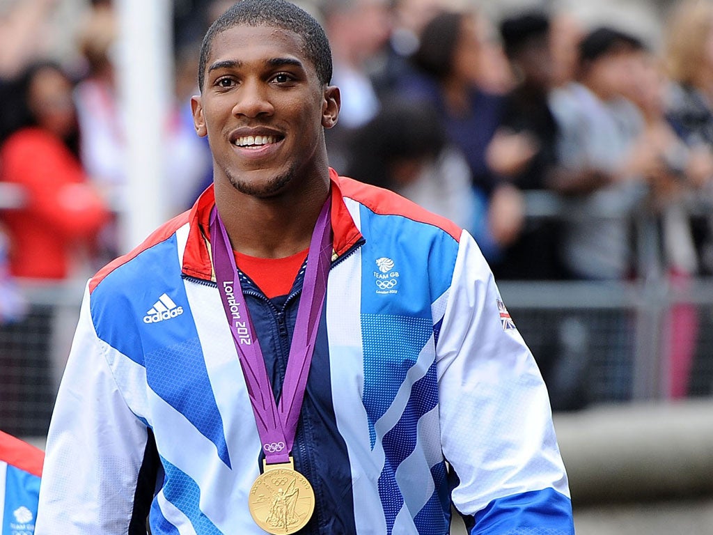 Going pro: Anthony Joshua will not take part in the World Series