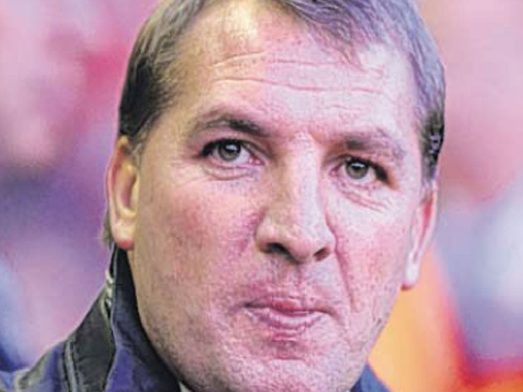 Brendan Rodgers is being forced to rebuild Liverpool with only one recognised striker