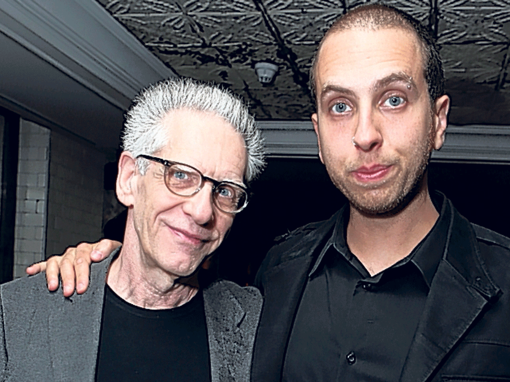 Father and son: David and Brandon Cronenberg