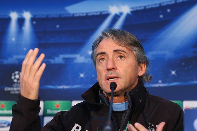 <b>Roberto Mancini</b><br/>
Reacting to questions from the media about his future, a visibly angered Mancini said: 'I don't understand why you continue to ask me (about) last year, last month. This is finished.<br/>
'Why? Why, for which reason? Why do you