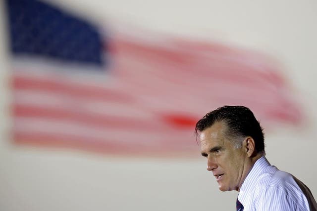 Mitt Romney walked to the lectern of the Grand Ballroom at Boston’s vast Convention Centre at around 1am yesterday and told a thinning crowd of supporters that the game was up