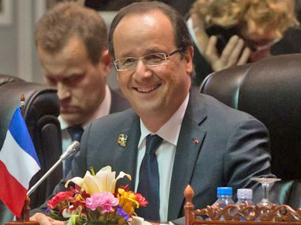 France's President François Hollande called for a “pact on increased competitiveness”