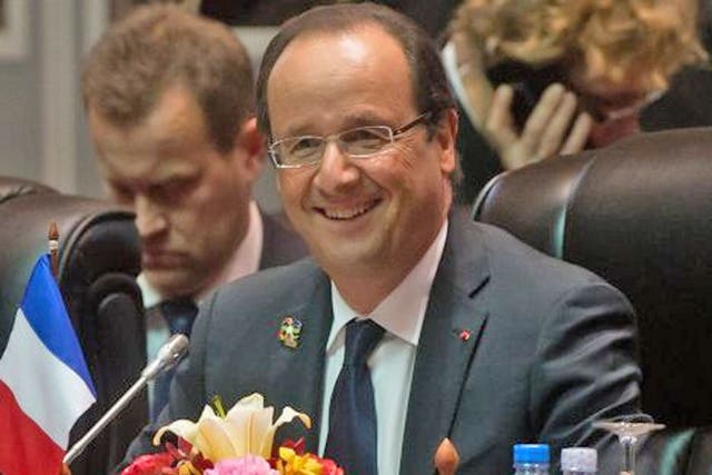 France's President François Hollande called for a “pact on increased competitiveness”