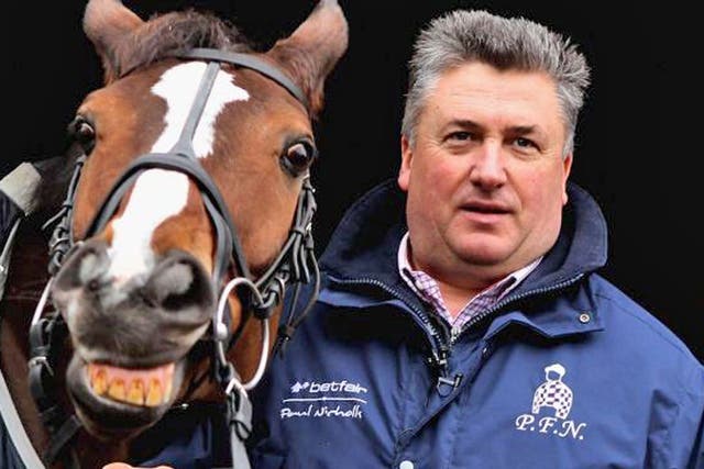 Paul Nicholls: Champion trainer followed up four Saturday winners
with a Kempton double yesterday