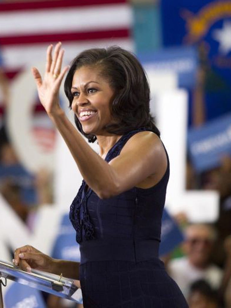 Ever since Obama's election in 2008, American politics (including Michelle) has been a much razzier place