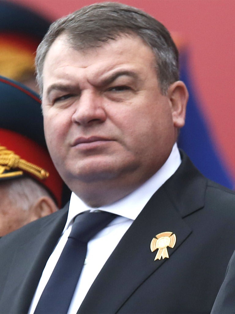 Anatoly Serdyukov was the first civilian to head Russia's Defence Ministry