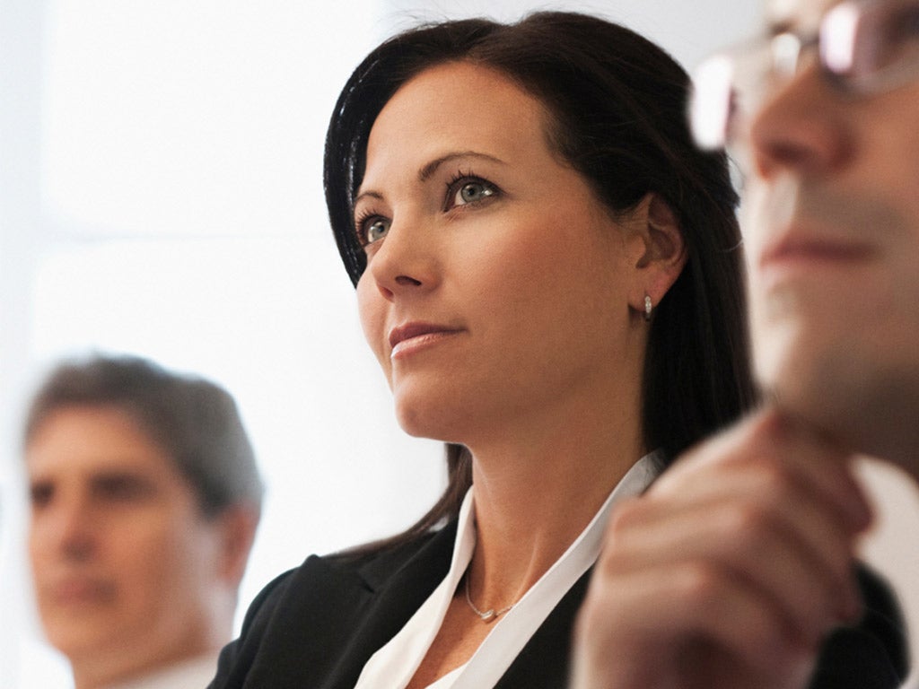 Only 40 per cent of department heads are female