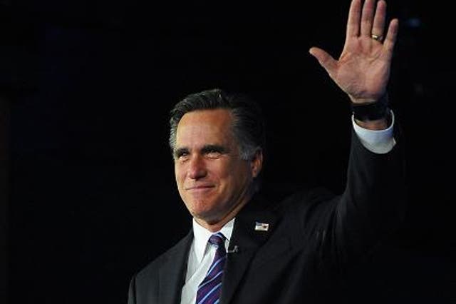 Mitt Romney: Concedes defeat in the presidential election campaign
