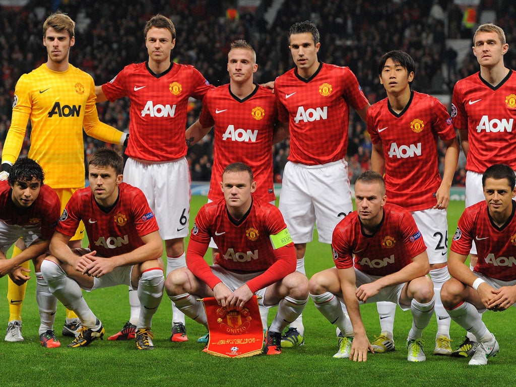 The Manchester United team