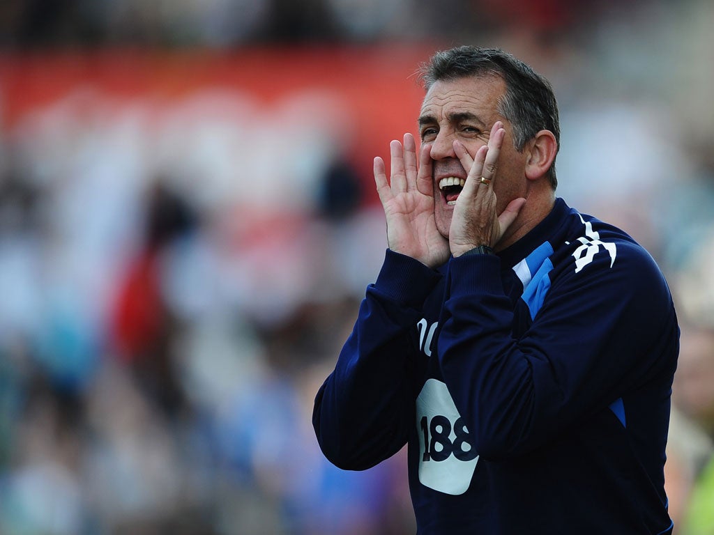 Former Bolton Wanderers manager Owen Coyle