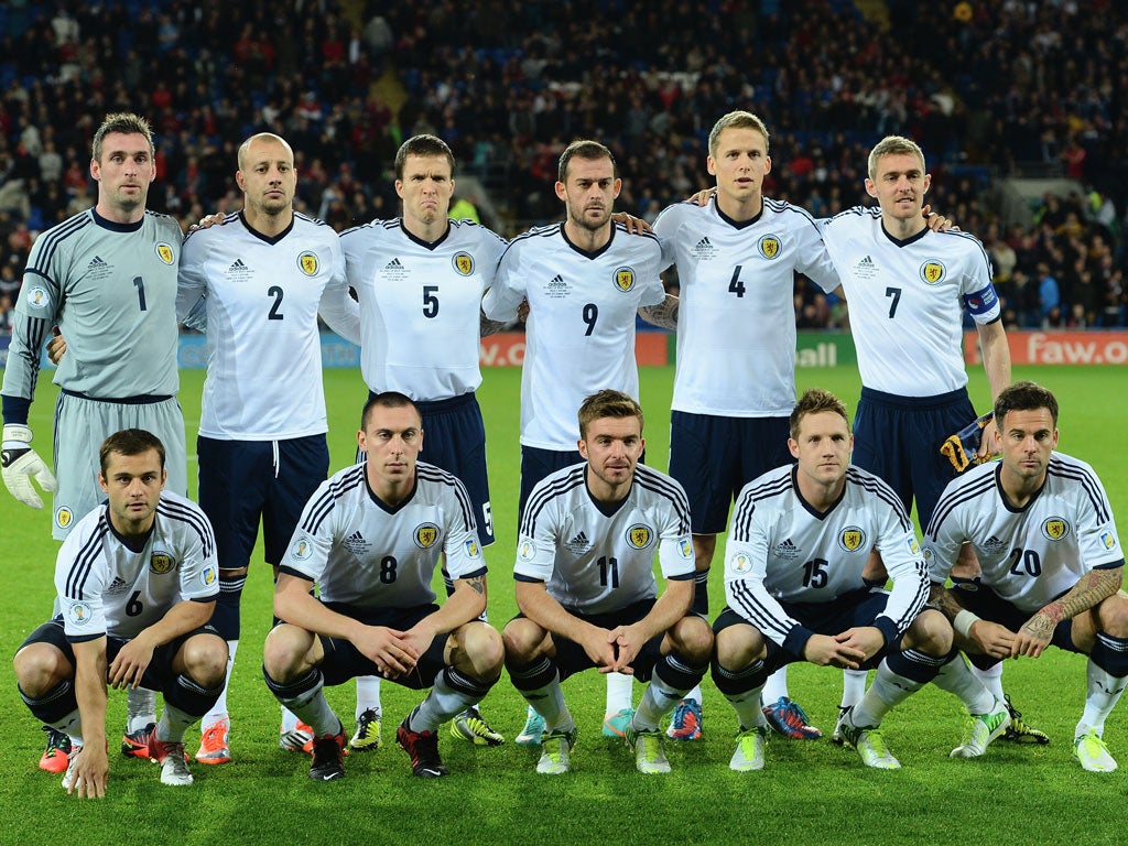 The Scotland team