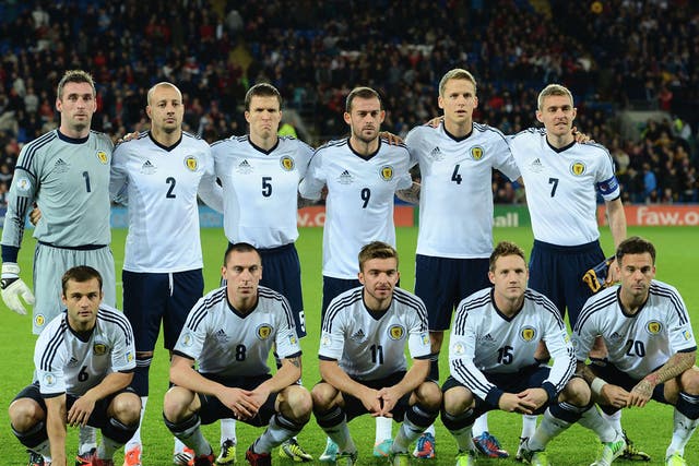The Scotland team
