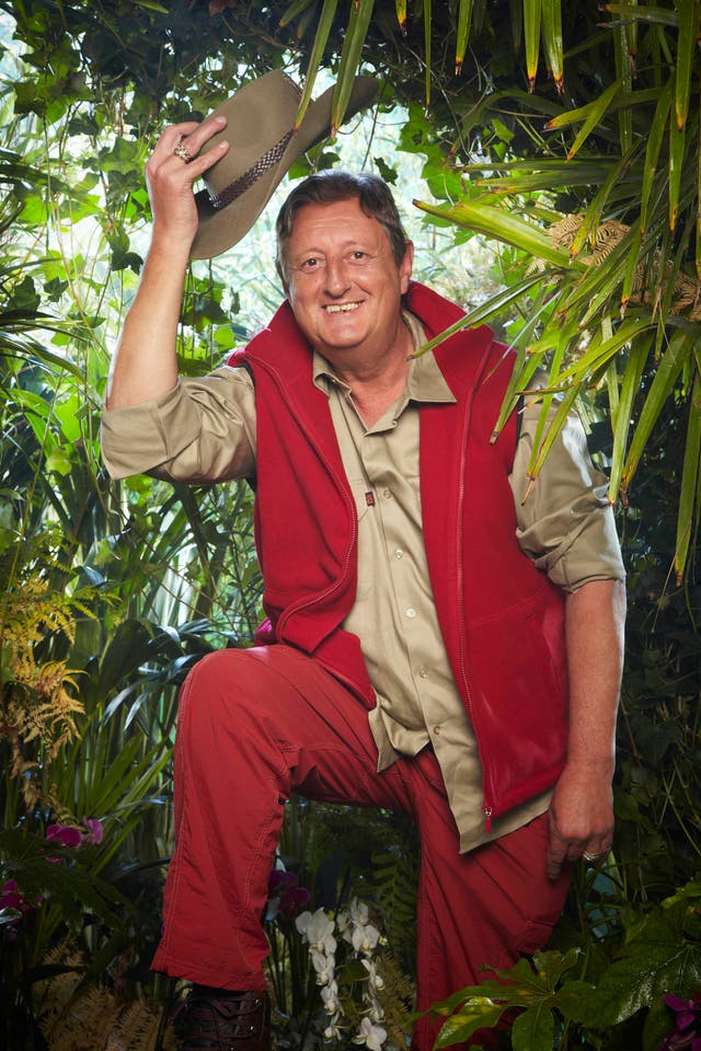 Darts champ Eric Bristow,one of this year's contestants in the ITV1's I'm A Celebrity...Get Me Out Of Here
