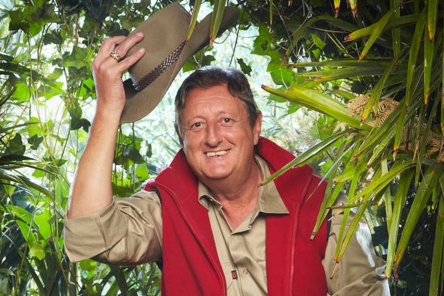 Darts champ Eric Bristow,one of this year's contestants in the ITV1's I'm A Celebrity...Get Me Out Of Here