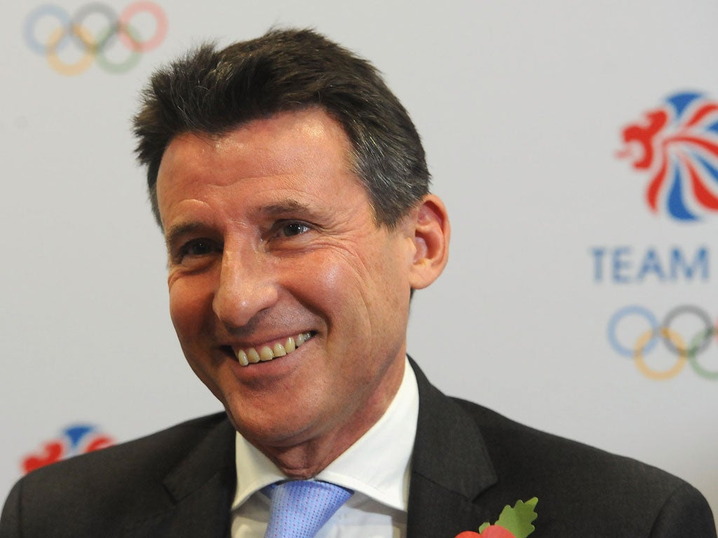 Lord Seb Coe gave up his £100,000-a-year role with Nike last month (AP)