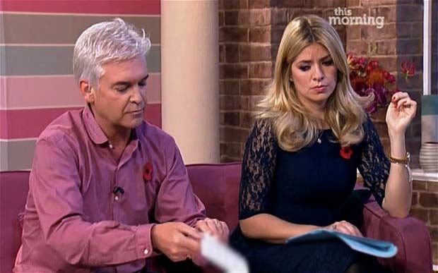 This Morning presenter Phillip Schofield confronted David Cameron with a list of alleged paedophiles