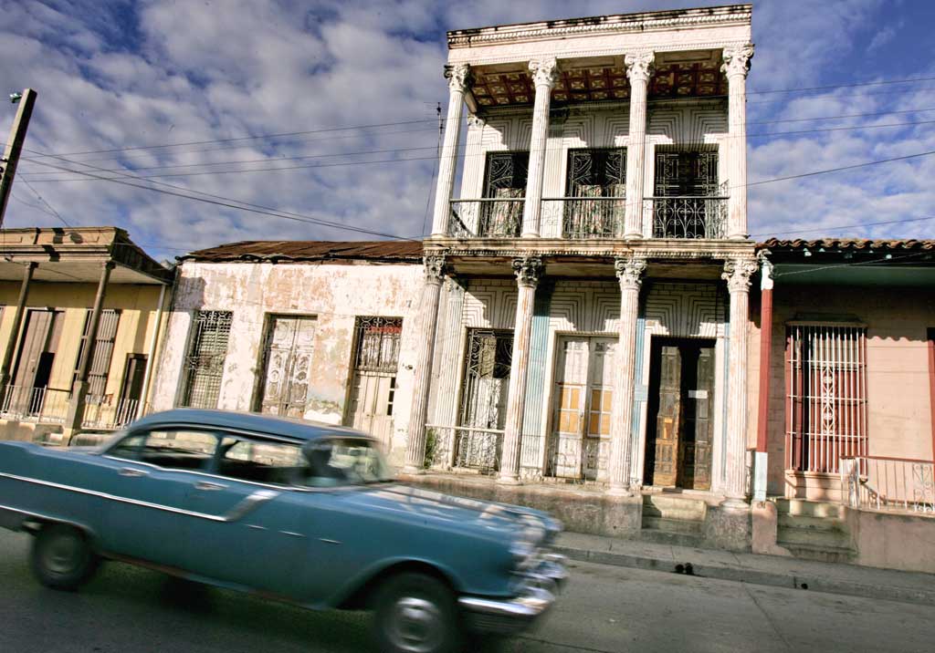 Classic American cars are often used as taxis in Havana
