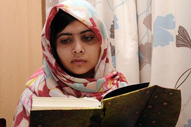 Malala Yousafzai has thanked people around the world for their inspiring and humbling support