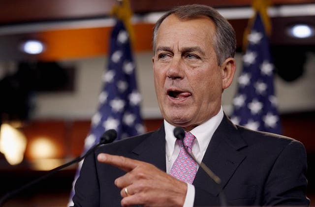 House Speaker John A. Boehner