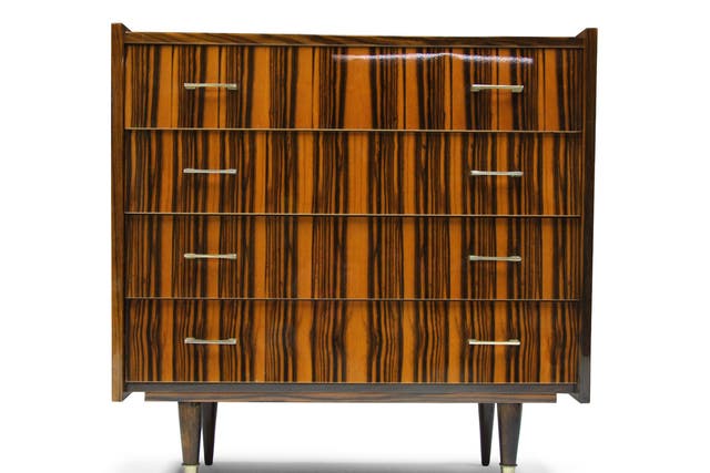 1. Top drawer: Try Fears and Kahn for glam vintage furniture such as this Etienne chest of drawers, £850, fearsandkahn.co.uk.