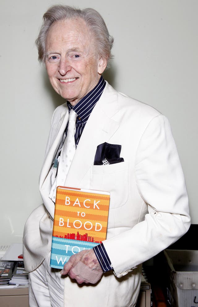 Tom Wolfe with Back to Blood